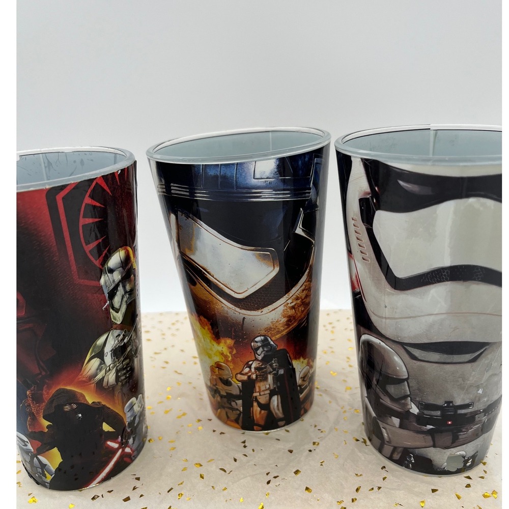 Star Wars The Force Awakens Tumbler Set OS Multicolor Good Kylo Ren Phasma